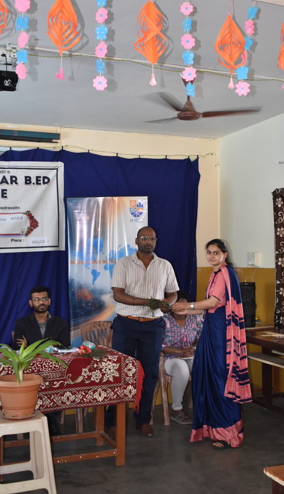 Session in progress — speaker at podium with audience